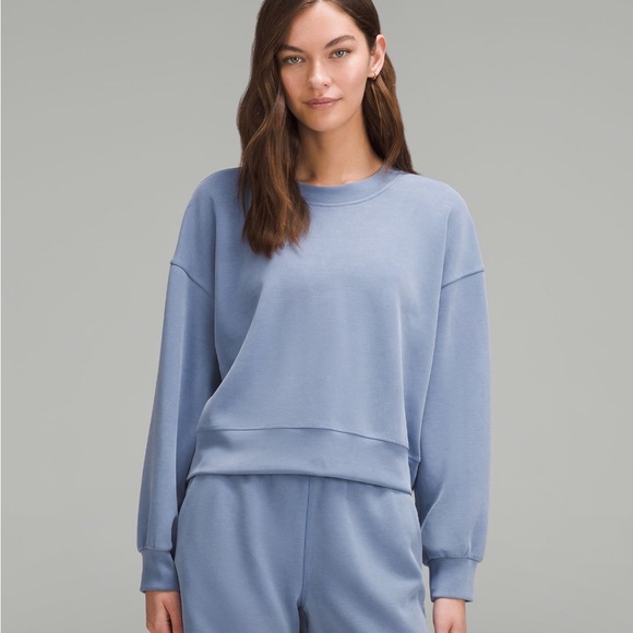 Lululemon Softstreme - Oversized Cropped Crew - Picture 1 of 4